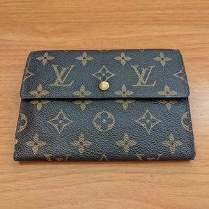 Louis Vuitton Monogram Wallet #1234***